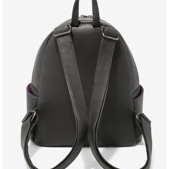 Loungefly Disney Villains Mini Backpack Villain Characters Roses Floral Bag - Picture 2 of 3